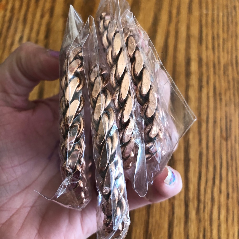 4x Copper Bracelet MEN WOMEN